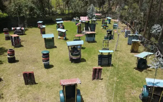 Rancho Paintball Sayausí en Cuenca, Ecuador